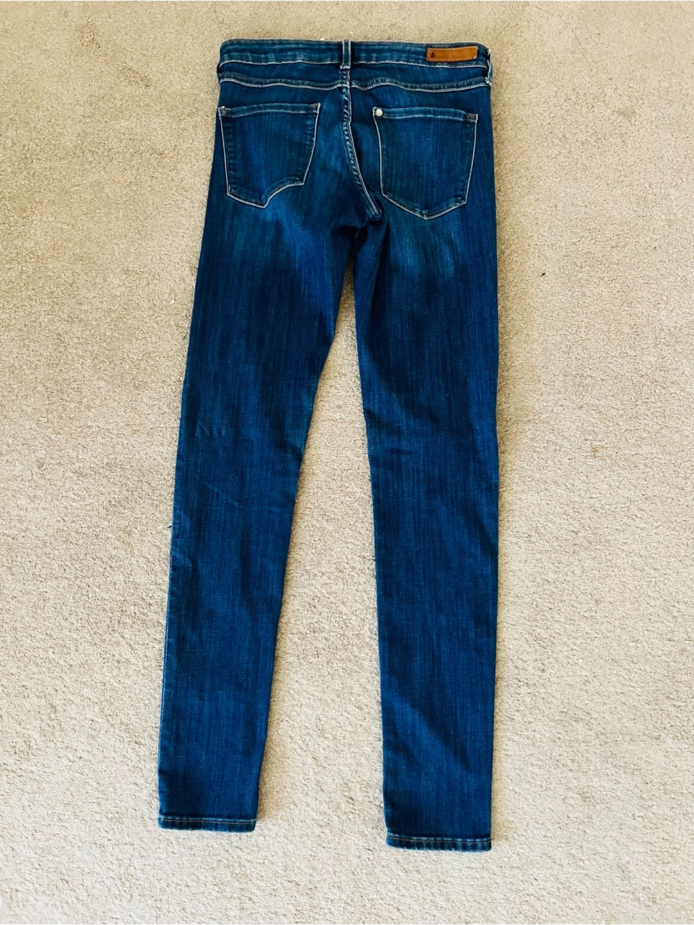 H&M Dark Navy Blue Super Skinny Jeans - Picture 2 of 5